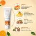 Apricot and Vitamin C Face Scrub | For Bright And Glowing Skin | Naturally Exfoliating | Removes Blackheads & Dead Skin Cells | Suitable to All Skin Types for Men and Women | 100gm - Buy Online on GoSupps.com