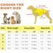 Shop MOSUCOURL Dog Cooling Vest | Summer Breathable Jacket for Outdoor Activities - Perfect for Hiking Training & Swimming (Yellow Size S) - Buy Online on GoSupps.com