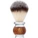 Cambridge Cut Throat Luxury Men's Shaving Brush - Premium Synthetic Silvertip Badger Bristles for Soap, Foam, or Cream - Vegan Friendly Male Grooming Gift - Buy Online on GoSupps.com