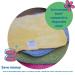 Rainbow Cotton Baby Wipes - 25 Eco-Friendly 15x15 cm Heavy Fabric Wipes for Gentle Care - Buy Online on GoSupps.com