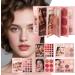  YNPQTDS Book Shape Makeup Palette | 5-Layer Book-Style Eye Cosmetics Kit - Full Face Makeup Palette For Daily Passionate Beginner Women - Buy Online on GoSupps.com