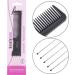Fine Lines 5-Pin Metal Lift Comb for Afro Hair - Enhanced Teasing & Lifting - Antistatic & Heat-Resistant - Premium Backcombing Comb - Buy Online on GoSupps.com