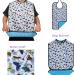 Shop Tesslove Adult Libbar Washable Waterproof Clothing Protector - Butterfly & Flower Design - Ideal for Meals - International Shipping Available - Buy Online on GoSupps.com