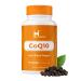 CoQ10 100mg with Black Pepper Enhanced Absorption Formula Heart Health & Cellular Energy Support Non-GMO Made in USA 60 Capsules (30-Day Supply)