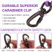 Shock Absorbing Dog Tie Out Leashes - 3-15m Yard Leash for Dogs (Purple) | Durable & Flexible Leashes - Buy Online on GoSupps.com