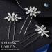 Latious Rhinestone Wedding Hair Pins - Pack of 3 | Bridal Hair Accessories for Women - Buy Online on GoSupps.com
