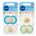 MAM Night Original SkinSoft Silicone Pacifier Set of 4 (6-16 Months) - Includes 2 Sterilized Transport Boxes | International Shipping Available - Buy Online on GoSupps.com