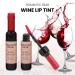 DEALPLUSDEAL ROMANTIC BEAR Wine Lip Tint Set - 6 Pcs, Long Lasting & Waterproof Lip Gloss Collection - Buy Online on GoSupps.com