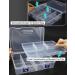 Avlcoaky Waterproof Fishing Tackle Box Organizer with Movable Tray - Plastic Storage Solution - Buy Online on GoSupps.com
