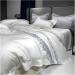 Embroidery Satin 1200TC 100% Egyptian Cotton Luxury Bedding Set Chic Duvet Cover Set Quilt Cover Bed Sheet Set Pillowcases Bedding Set (Beige King 220X240cm 4pcs) - Buy Online on GoSupps.com