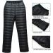 MEILONGER Boys Snow Pants 10-12 Classic Black | Waterproof & Windproof Ski Pants with Pockets - Buy Online on GoSupps.com