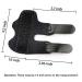 Trigger Finger & Mallet Finger Splints Set | Index & Ring Finger Straightener | 2pc Black Splint Kit - Buy Online on GoSupps.com