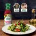 Walden Farms Raspberry Vinaigrette Dressing 12 oz (Pack of 2) - Sugar Free, 0g Net Carbs, Kosher Certified - Perfect for Salads, Pizza, Vegetables & Cocktails - Buy Online on GoSupps.com