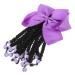 MAGICLULU Ponytail Beads and Dreadlocks Ponytail Wig Braided Wig Color Hair Extensions for Hair Accessories for Braids Synthetic Ponytail Extension Miss Decorate Chemical Fiber Lengthen