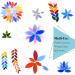 100pc Mornajina Petal Mosaic Tiles - Colorful Mixed Glass Pieces for Crafts - Buy Online on GoSupps.com