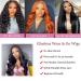 Ahaisy Body Wave Lace Front Wig | Pre Plucked Human Hair | No Glue Needed | 18 Upgraded HD Closure | Black Women - Buy Online on GoSupps.com