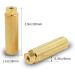 Vansa Aluminum Alloy Bike Pegs - 1 Pair, 3/8 inch, 26 Teeth, Electroplated Finishes - Mountain Bike BMX Equipment - Metal Gold - Buy Online on GoSupps.com