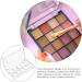  TOYZFRIENDY Transparent Makeup Palette Box with Tight Closure Empty Eyeshadow Blush Lipstick Organizer for DIY Makeup Kit Watercolor Safe Storage Easy Choose - Buy Online on GoSupps.com
