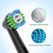 16 Precision Brush Heads for Oral B Electric Toothbrushes - Black | International Shipping Available - Buy Online on GoSupps.com