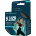 RPM Power Kinesiology Tape - Latex-Free Water Resistant Sports Tape for Muscles & Joints - Black, Single Box - Buy Online on GoSupps.com