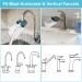 Faucet Extension Set for Kids | 3-Piece Tap Extender & Attachment | Toddler Handwashing Aid in Blue/White/Dark Blue - Buy Online on GoSupps.com