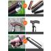 Elderly Folding Wood + Aluminum Alloy Super Li Trekking Black for Outdoor Trip (Color : Black) Interesting Winered - Buy Online on GoSupps.com