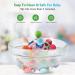 MyDova Silicone Baby Bite Toys | BPA-Free Gripping Ball Rattles for 0-9 Months | Perfect Baby Gift in Pink - Buy Online on GoSupps.com