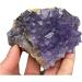 Natural Crystal Rough Natural Purple Stepped Fluorite Cluster Mineral specimens Gem Level Stones and Crystals (Size : 5) - Buy Online on GoSupps.com