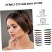 Hemoton 72 Pairs Glitter Eyeliner Glitter Stickers Double Eyelid Tapes Eyeliner Transfer Miss Tool Flash - Buy Online on GoSupps.com