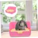 VANZACK Box Rabbit Toilet Pet Toilet Little Pig Pee Toilet Pet Drawer Potty Rabbit Potty Pet Supply Pet Pee Toilet Bunny Toilet Pet Potty Bunny Potty Pet Litter Tray Pet Training Corner 28.5X23.5X15.5CM Pink - Buy Online on GoSupps.com