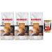 Italian Gourmet Kimbo Espresso Crema Intensa Caf en grains 3 x 1 kg (3 kg) Intensit 11/13 torr faction medium dark espresso napolitain riche & cors crema dense + Italian Gourmet Polpa
