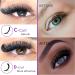 10 Pairs 3D Russian D Curl Lash Strips - 15mm Wispy Natural False Lashes | Mink S09 - Buy Online on GoSupps.com