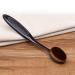 2 X Boolavard Oval Makeup Brushes - Pro Blush Face Powder & Foundation Toothbrush - International Shipping Available - Buy Online on GoSupps.com