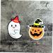 Warmhm 50pcs Halloween Message Card Halloween Candy Tag Packaging Decoration Card Paper Card Halloween Decor Pencil Caps Tooth Charms Candy Wrapping Card Lollipop Pumpkin - Buy Online on GoSupps.com