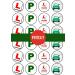 24 PRECUT Learner Driver Pass Edible Cupcake Toppers Driving Test Cupcake Toppers - wafer card disc cake decorations STAND UP - Buy Online on GoSupps.com