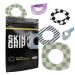 Skin Grip Adhesive Patches for Dexcom G7 & Stelo CGM with Cutout Waterproof & Sweatproof Cover for Continuous Glucose Monitor Sensor Stays Secure for 10-15 Days 10 Pack Classic Design Classic Patterns