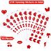 210-Piece Self-Adhesive Tanning Stickers Set - Heart, Lips, Cherry Tree Designs | Tanning Bed Salon Supplies - 7 Styles Available - Buy Online on GoSupps.com