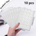 Photo Corner Sticker  10 Sheets (240 Pcs) Self Adhesive Photo Corners  Photo Mounting Corners for Scrapbooking Memory Books Picture Album (White) - Buy Online on GoSupps.com