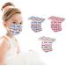 BEUU 30PCS 2021 Happy New Year Face_Mack Kid Disposable 3 Layer Face Covering Breathable Comfortable Skin Friendly Cotton Facial Bandanas With Elastic Earring Gift for Children Boys and Girls - Buy Online on GoSupps.com