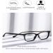 MAXJULI Blue Light Blocking Glasses - Anti Eyestrain & UV Protection TR90 6101 Black | International Shipping Available - Buy Online on GoSupps.com