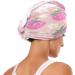 Cute Strawberry Dry Hair Cap | 2-Piece Quick Drying Towel Set with Button Headband | Super Absorbent & Soft for Ultimate Comfort | International Shipping Available - Buy Online on GoSupps.com