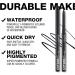 Liquid eyeliner waterproof eyeliner pencils 12-color liquid gel eyeliner eyeliner for lips and eyebrows eye makeup supplies for Christmas and - Buy Online on GoSupps.com
