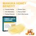 Ceeport Honey Gauze Wound Dressing 4x4 - Medical Grade Manuka Honey Bandages for Burns, Abrasions, Cuts, and Scalds (Pack of 10) - Buy Online on GoSupps.com