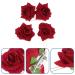 3pcs Rose Hair Accessories Set | U-shaped Hair Stick Side Comb & Tie for Women & Girls | Perfect for Any Occasion - Buy Online on GoSupps.com