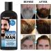  MagiSel Beard Shampoo 3-in-1 Beard Dye for Hair Beard Care Repair Natural Black Hair Dye Natural Gray Coverage Hair Dye Treatment 100ml - Buy Online on GoSupps.com