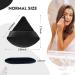 6 Pack Cotton Powder Puff - Triangle Wedge Makeup Tool for Contouring & Under Eyes - Soft Velour with Strap - Buy Online on GoSupps.com