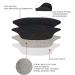 4 Pairs Black Heel Cushion Inserts & Grips - Self-Adhesive, Comfortable Shoe Pads for Women & Men - Buy Online on GoSupps.com