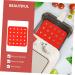 Alipis 1pc Air Fryer Pad Airfryer Air Fryer Parchment Paper Silicone Air Fryer Liner Baking Mat Food Grade 19X19X0.2cm Red - Buy Online on GoSupps.com