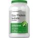 Horbäach Soy Protein Isolate Powder | 3lb | Unflavored | Vegan Non-GMO Gluten Free