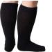 3 Pairs Extra Wide Socks for Swollen Feet, Extra Wide Bariatric Socks, Swollen Feet,Socks Women Cast Sock, Diabetic Edema Socks,Hospital Socks, Extra Wide Mens Socks,Lymphedema Edema Socks Black